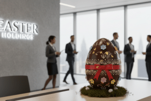 Fêtes de pâques entreprise
